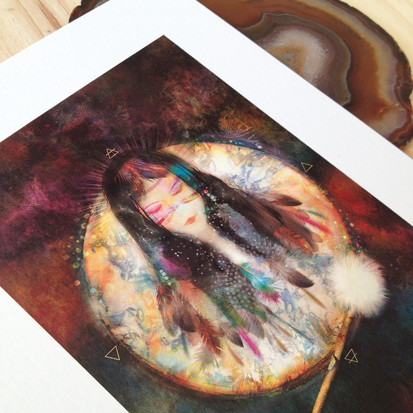 illustration tambour