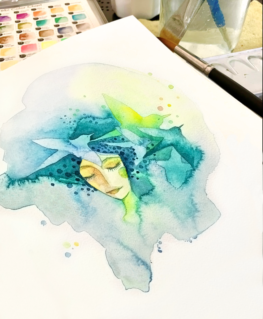 dessin femme Déborah