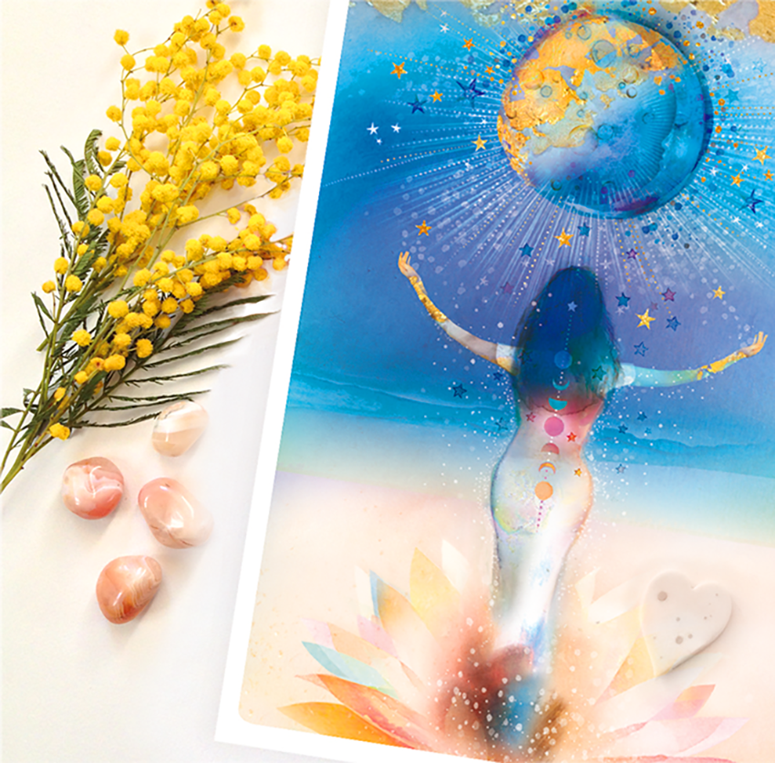 photo oracle lune et femme